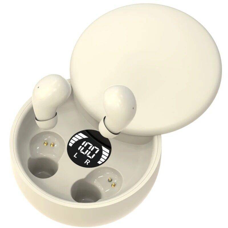 Mini Invisible Sleep Earbuds Trådlösa Bluetooth 5.4 hörlurar Brusreducering Vattentäta Heasets HIFI Stereo hörlurar