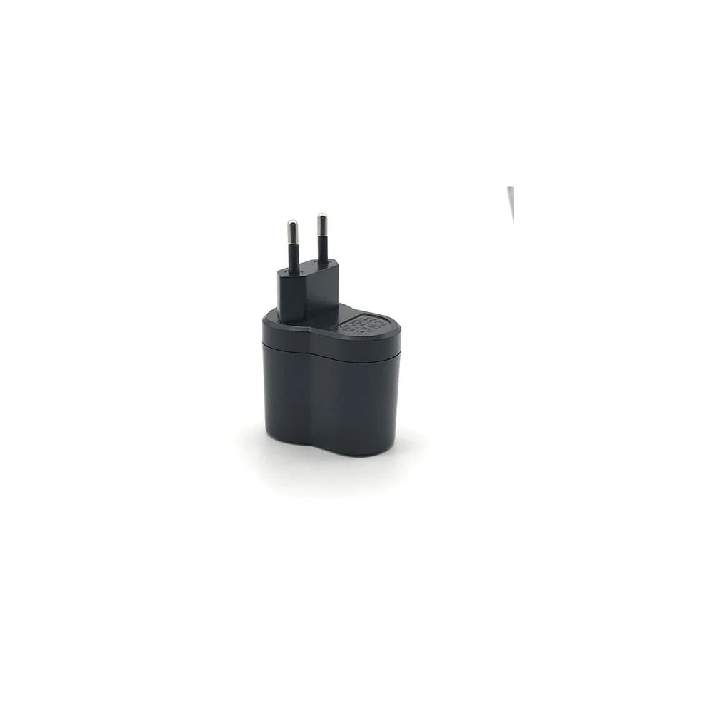 World Traveler's Essential, 2-benet ikke-jordet adapterstik til globale elektriske forbindelser, AC DC-adapter strømforsyningsledning med