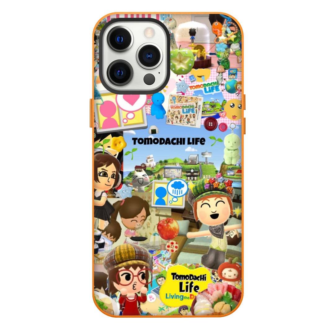 Tomodachi Life Phone Case For iPhone Samsung Galaxy Pixel OnePlus Vivo Xiaomi Asus Sony Motorola Nokia - Tomodachi Life Happy Portrait Collage Series Poster.
