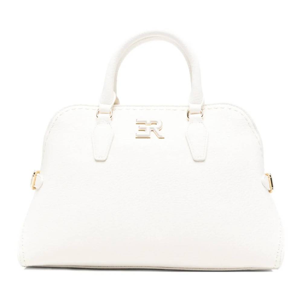 Ermanno Scervino Skuldertaske i kunstlæder - Tasker - Dame - Beige - ONE SIZE - Uld