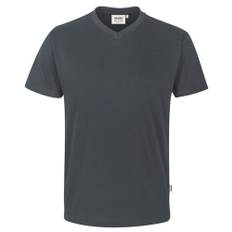 Hakro Herren V-Shirt Classic dunkelgrau