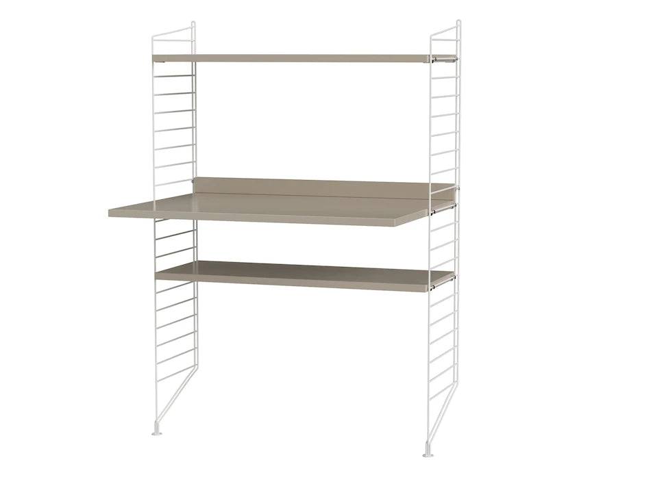 Kontor, bundle H fra String Hvid - beige - Jacobsen Plus