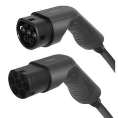 DELTACO Deltaco laddkabel typ 2 - typ 2, 3 fas, 16A, 10m EV-32110
