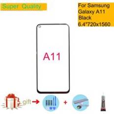 Ersättning för samsung galaxy a11 pekskärm frontglas panel lcd yttre display lins a11 a115 sm-a115f/ dsn frontglas - Ingen gåva