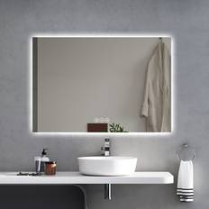 DEMO - Koniseur Backlight badeværelses spejl, LED, Antidug og Touchsensor - H75 x B120 cm - Beskadiget emballage