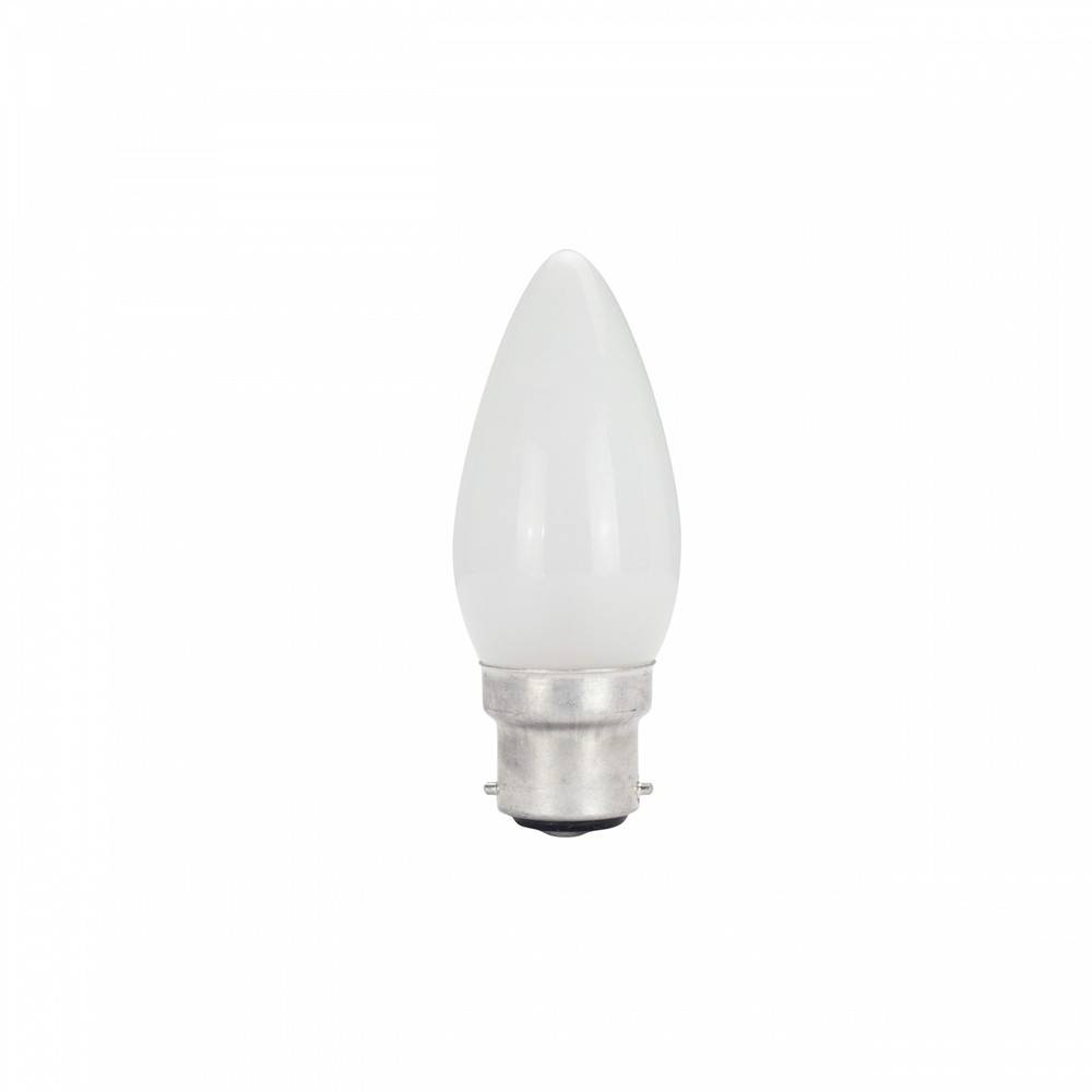 Stearinlys B-22 40W - 230/240V, FD1171, klar