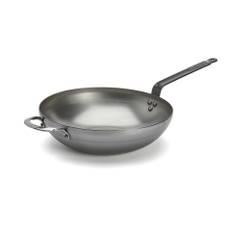 Wok i kolstål, Mineral B Element - De Buyer - 32 cm