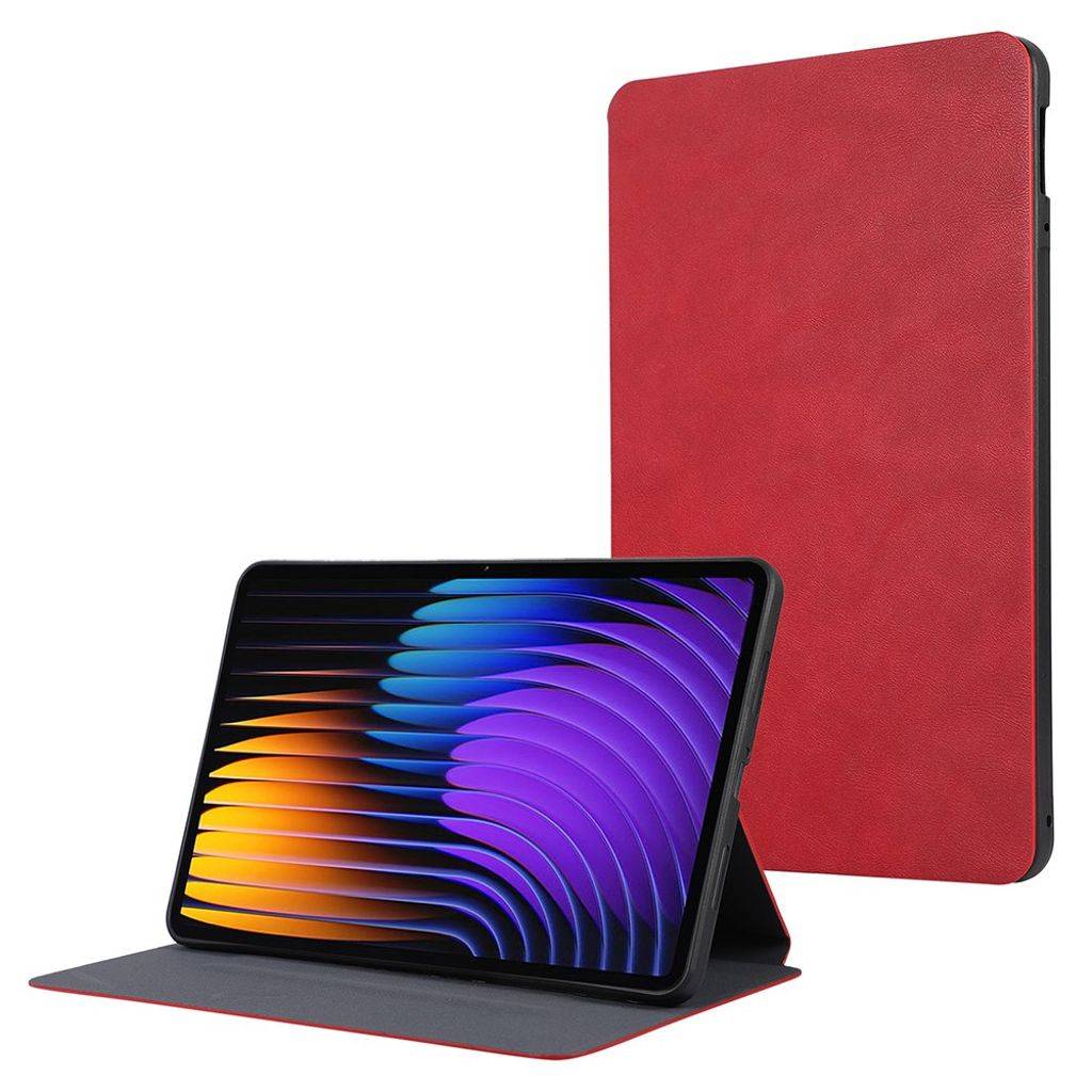 Xiaomi Pad 7 Fodralmed Stativ - Röd