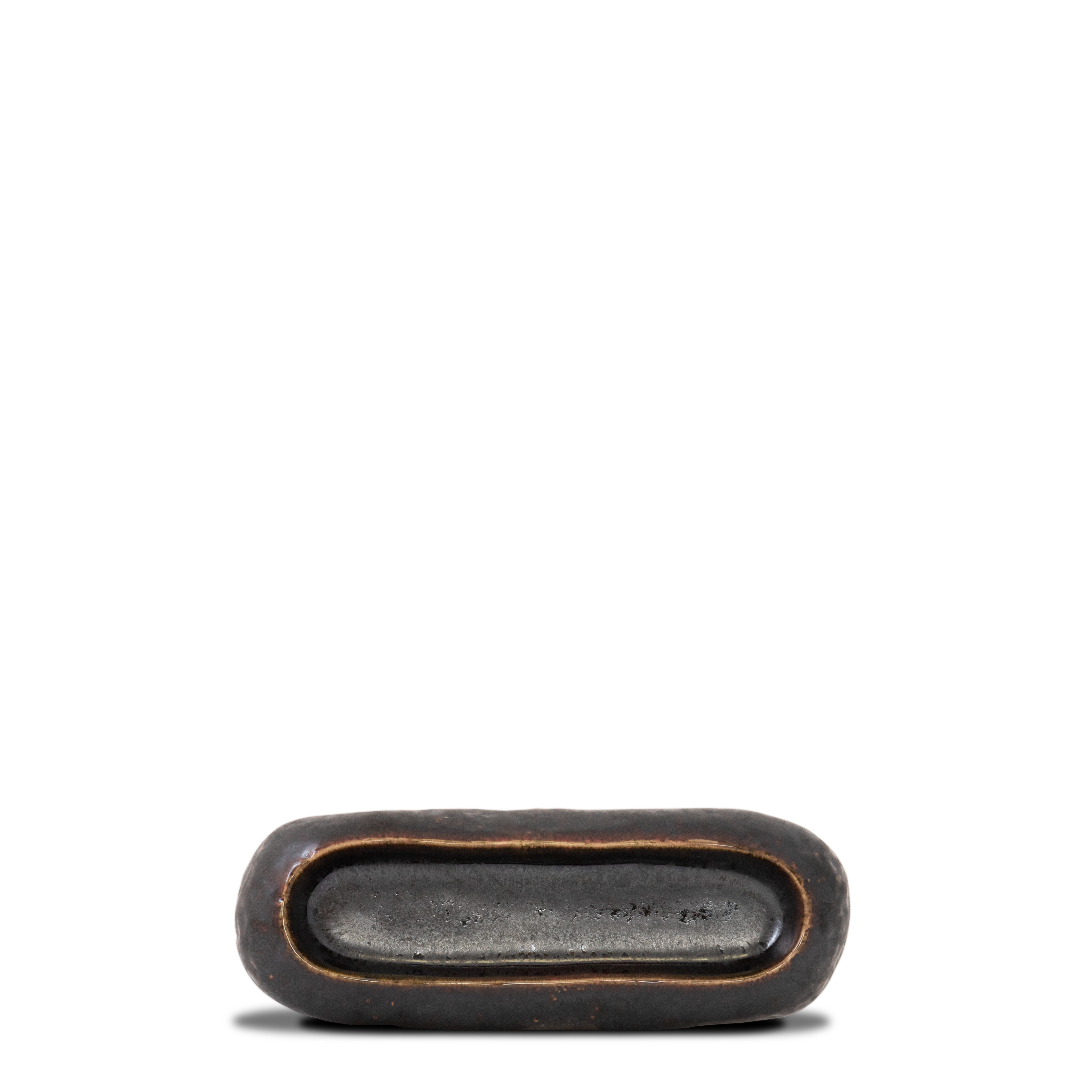 Seixo metallic - oval serveringsfat (set om 6)