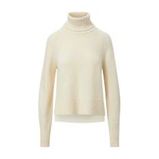 Veronica Beard, Strik, Dame, Hvid, M, Cashmere, Luksuriøs Lerato Cashmere Turtleneck Sweater