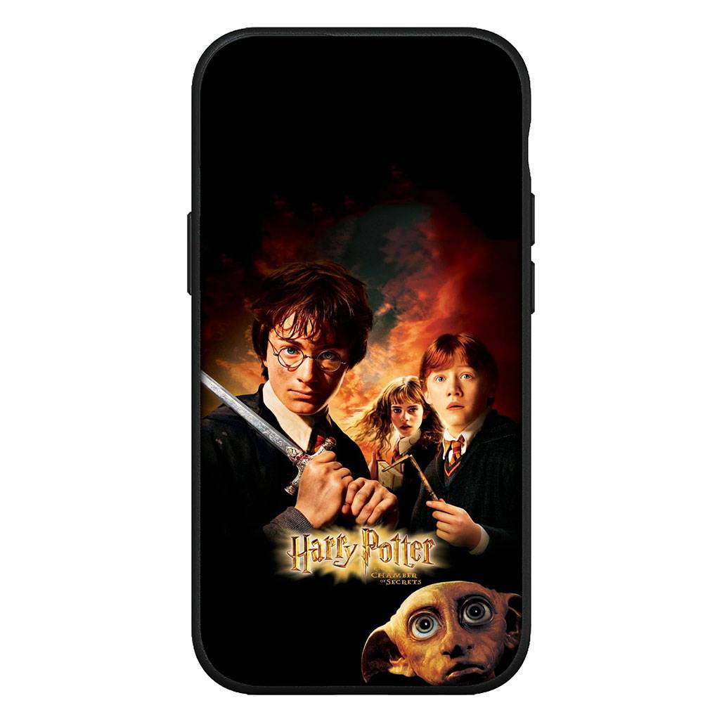 för Samsung Galaxy S24 S23 iPhone 15 14 Xiaomi Redmi Note 13 12 11 8 Plus 10 9 Pro Max X XR Telefonfodral Wand Ring Harries Potters Art OPPO Huawei skal for Realme C55