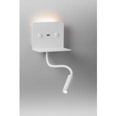 Lupia Rack LED Sengelampe med USB Hvid