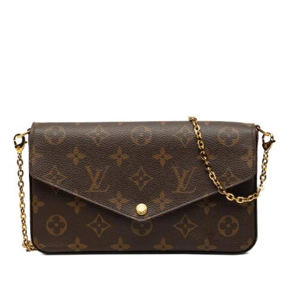 Louis Vuitton Vintage Pre-owned Pochette Felicie Crossbody Taske - Vintage - Dame - Brun - ONE SIZE - Uld