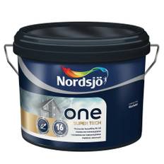 Fasadfärg Nordsjö One Super Tech Kulör Volym: 2,5 L, Svart 337