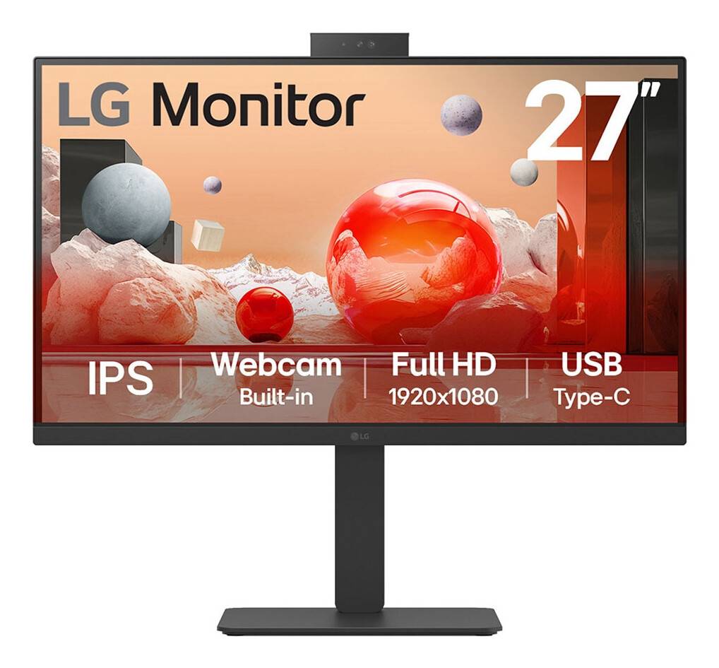 LG 27BA850-B.AEU computerskærm 68,6 cm (27") 1920 x 1080 pixel Fuld HD Sort