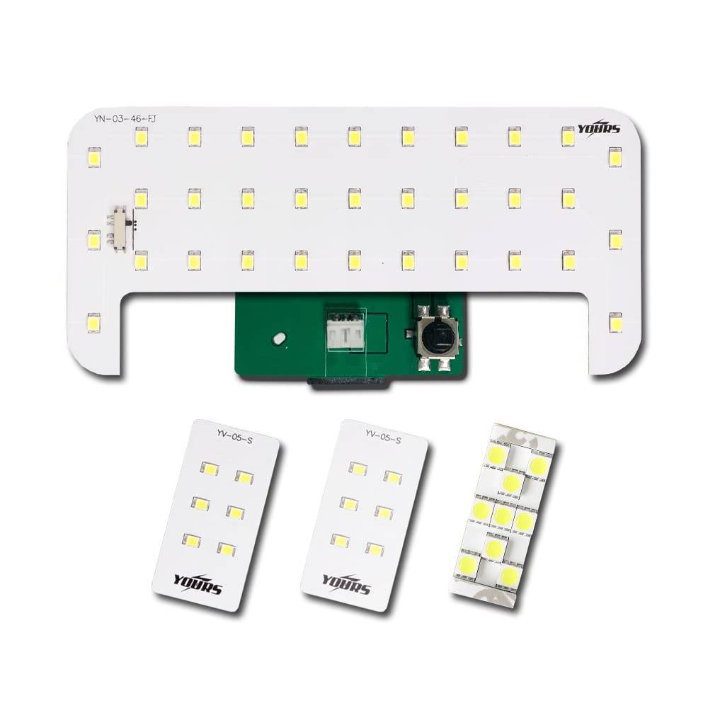 YOURS Corolla Cross LED Room Lamp Set Center Luggage Vanity Interior Custom Design with Genuine LEDs and Adjustable for Toyota Corolla Custom M [YOURS