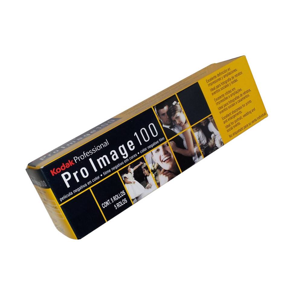 Kodak Pro Image 100 Professional ISO 160 35mm 36 Exponeringer Color Negative Film (5 Roll Perpack)