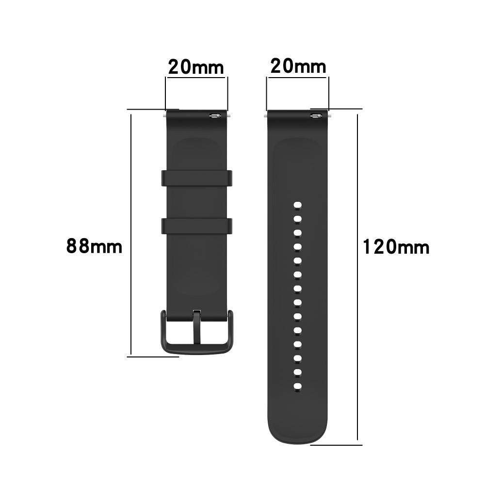 Silikonarmband Samsung Galaxy Watch 6 Classic 43mm Grön