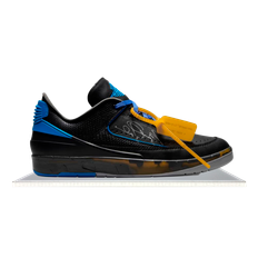 Jordan 2 Low Off-White Black Blue
