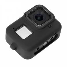 Silikonskal till GoPro Hero8 Black - Handledsrem - Svart