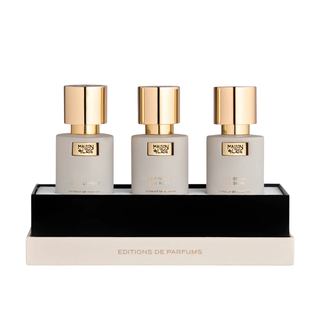 Editions De Parfums Ambre Set Maison de l'Asia: Lost Lovers, Extrait De Parfum, unisex, 15 ml + Les Nuits De Bali, Extrait De Parfum, unisex, 15 ml +