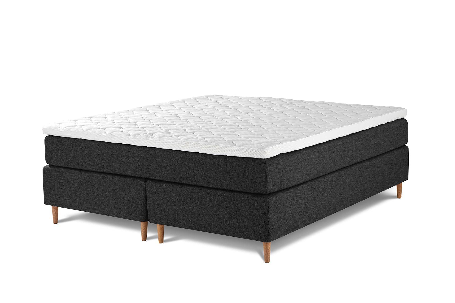 Jacobsen Plus Beds – Kontinental seng, Antracit 180 x 200 cm / Fast-fast - Jacobsen Plus