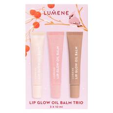 Lumene Lip Glow Oil Balm Trio