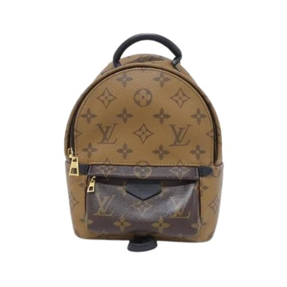 Louis Vuitton Vintage Pre-owned Rygsæk - Vintage - Dame - Brun - ONE SIZE - Uld