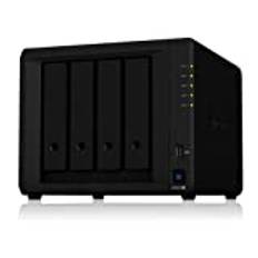 Synology DS920+ 4-bay, 8 TB paket med 4 x 2 TB IronWolf ST2000VN004