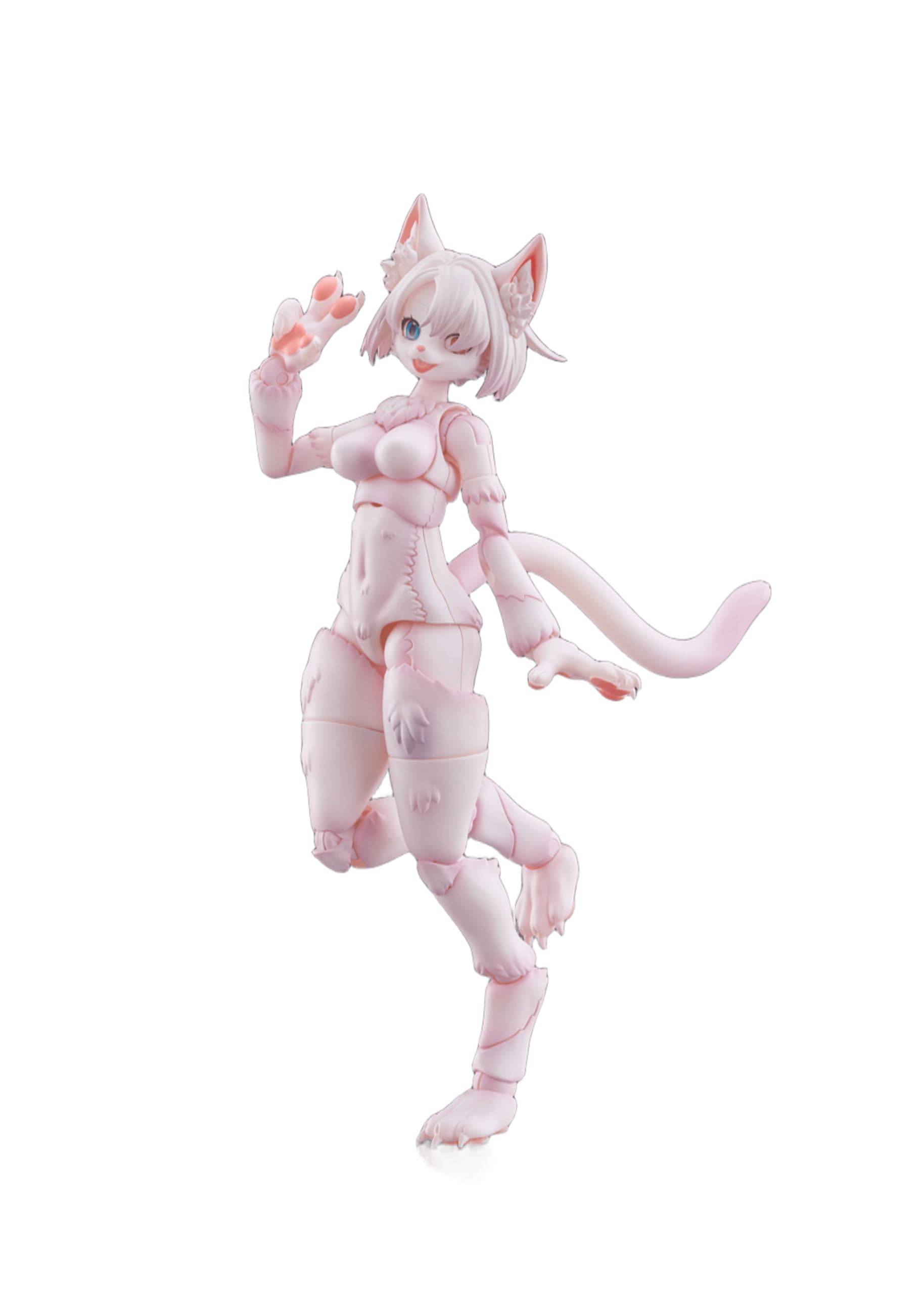 Aoshima Bunka Kyozai Kemonopla Kaomanii 155mm ABS PVC Plastmodell (AOSHIMA) Nej. KP-01R Icke-skala Ca. & Förfärgade