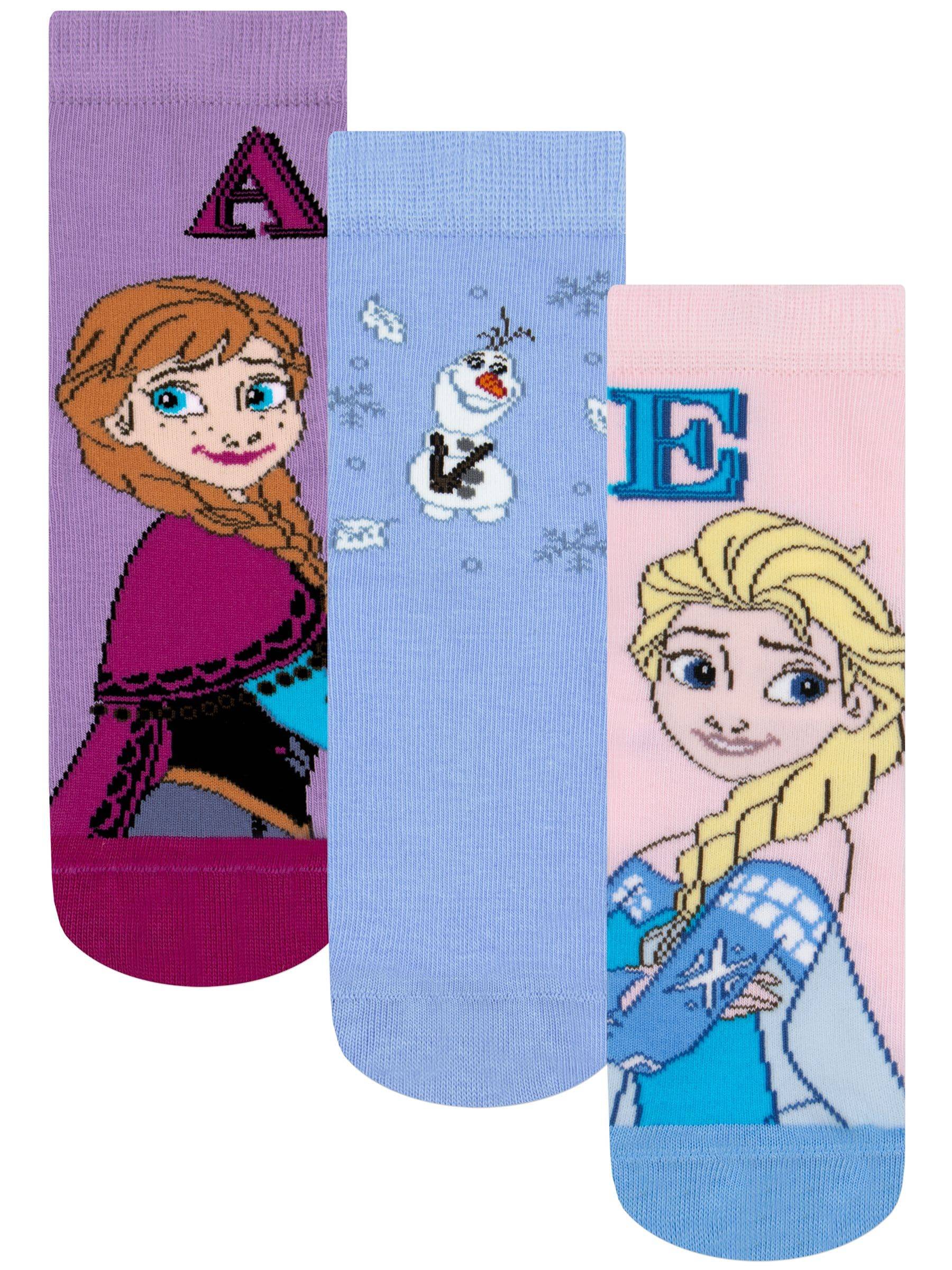 Character Character Blue Disney Frozen Socks 3 Pack
