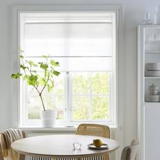 RINGBLOMMA Hissgardin, vit, 80x160 cm