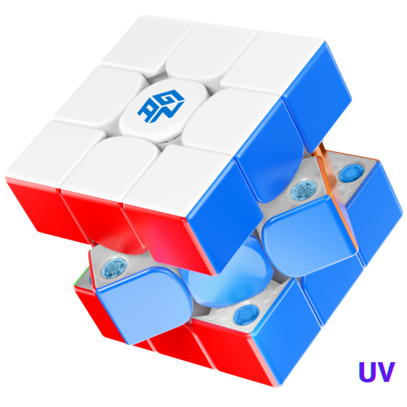 GAN 356 M E V2 3x3 UV Coated Stickerless - Professorterning.