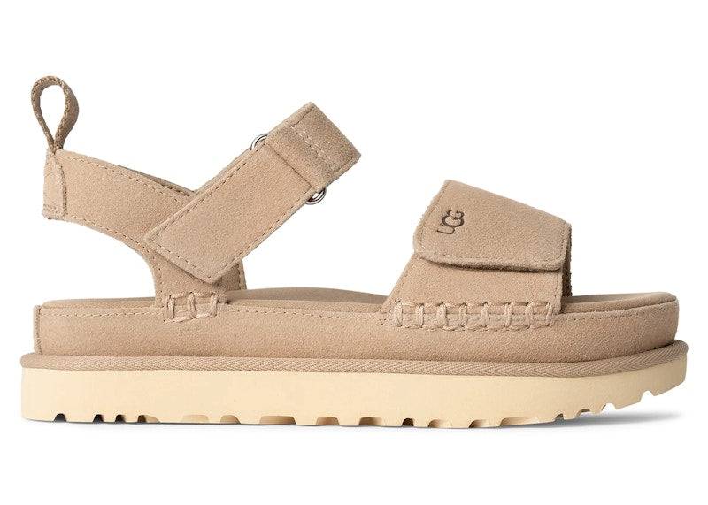 UGG Goldenstar Platform Sandal Sand (Women's) - 40.5 / Standard