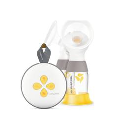 Swing Maxi Elektrisk Double Breastpump Baby & Maternity Breastfeeding Products Breast Pumps & Accessories Yellow Medela