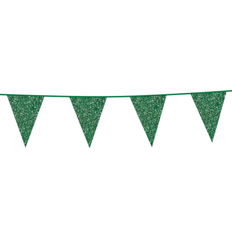 Vimpel Grön Glitter 6 m