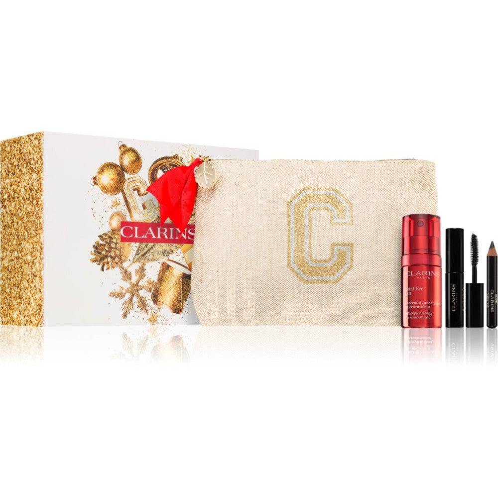 Clarins Total Eye Collection confezione regalo per gli occhi 01 Carbon Black