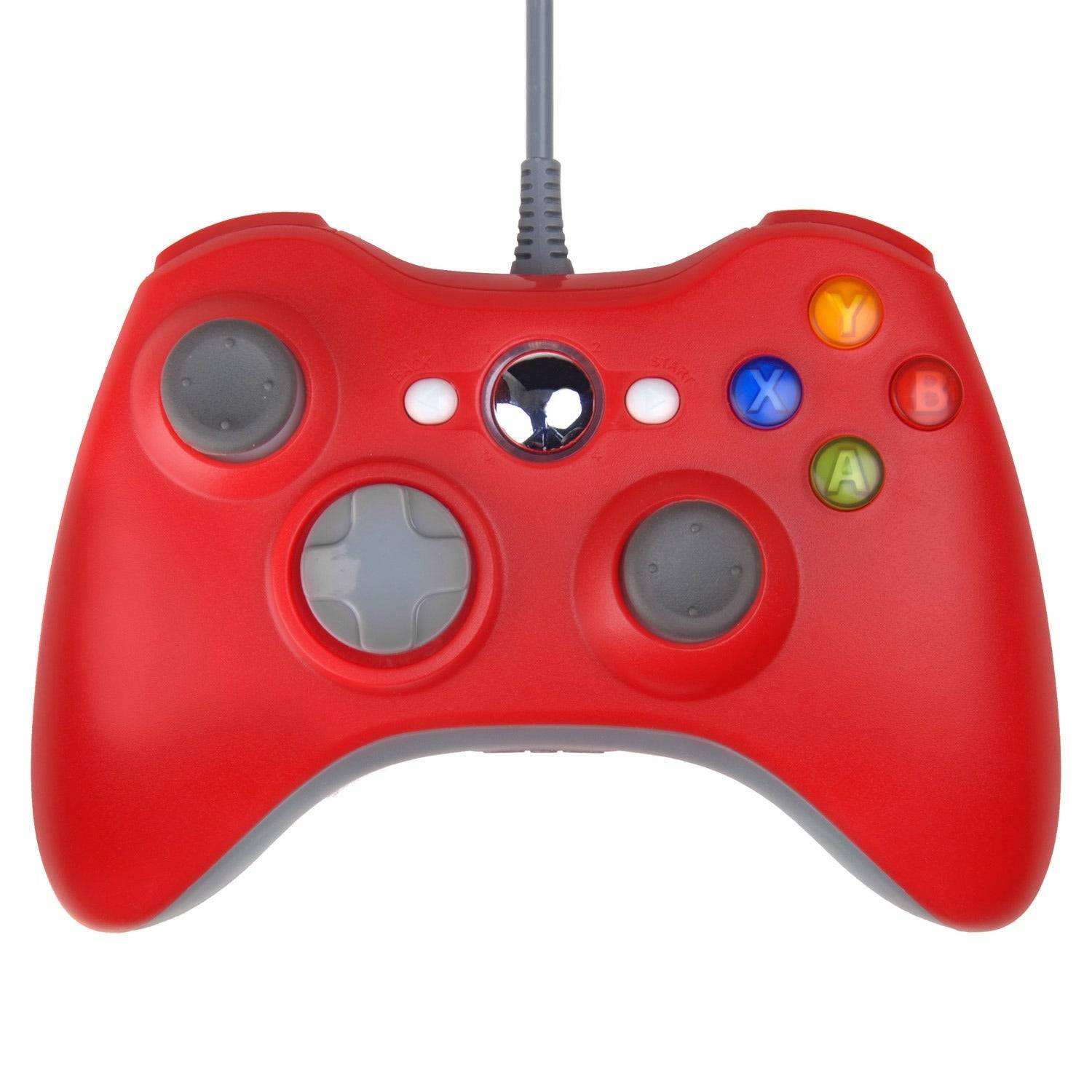 Wired Controller for Xbox 360 and PC (Red)