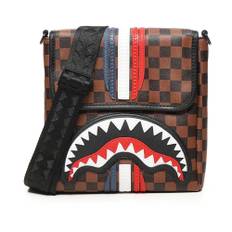 SPRAYGROUND, Taske, Herre, Brun, ONE SIZE, Brun Messenger Sling Taske