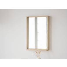 Rowico Hillmond spejl 40x60 cm (hvidpigmenteret eg)