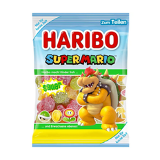 Super Mario Haribo surt slik