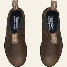 BLUNDSTONE 1609 ELASTIC SIDED BOOT LINED ANTIQUE BROWN