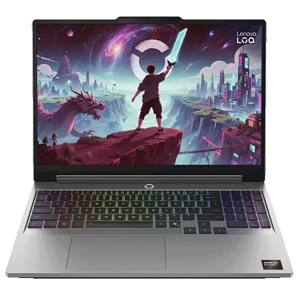 Lenovo LOQ 15 Gen 11 15 AMD AMD Ryzen 7 250-processor 3,30 GHz upp till 5,10 GHz, Windows 11 Home 64, 512 GB SSD M.2 2242 PCIe Gen4 QLC