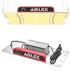 AGLEX K1000 Växtlampa, LED odlingsljus med tusensköna kedja och dimbar, växtlampa LED fullt spektrum för hydroponisk inomhusväxter sådd veg blomma odlingslampor 2 x 3 odlingstält
