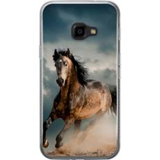Samsung Galaxy Xcover 4 Gennemsigtigt Telefoncover Springande Häst