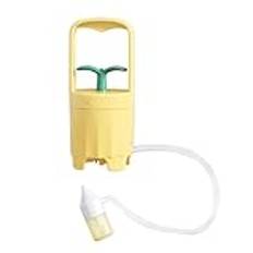 Nasal Aspirator With Pump | Kids Nose Aspirator | Manual Cartoon Nose Aspirator | Anti-Backflow Nose Aspirator With Soft Tip | Portable Nose Sucker For Anti-Backflow Nose