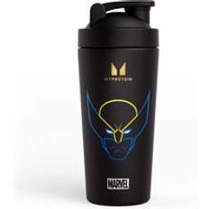 Myprotein Wolverine Recycled Metal shaker – Black