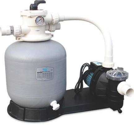 Pool filter set type FSF FSF400-6W Diameter: 410 mm Sand: 35 kg Max flow rate: 6 m³/h Max. pool vol.: 30 m³