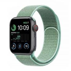 Nyon Armbånd Apple Watch SE 2022 (44mm) - Marine Green