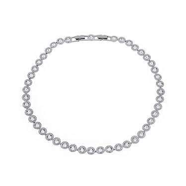 Swarovski Angelic Crystal Necklace - Adjustable - Silver